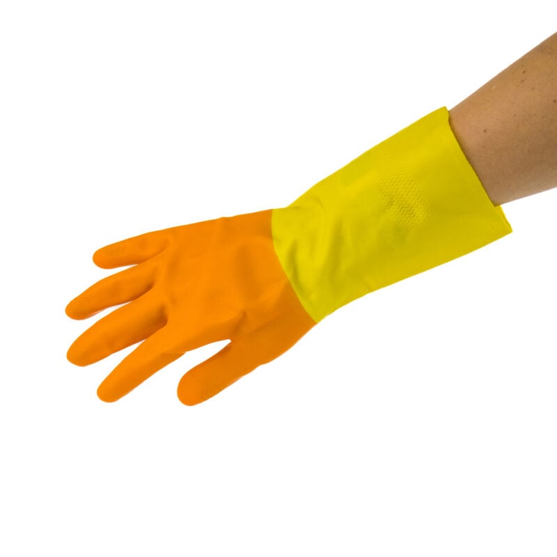 Scrub Daddy Lemon Scented Latex Gloves ·C